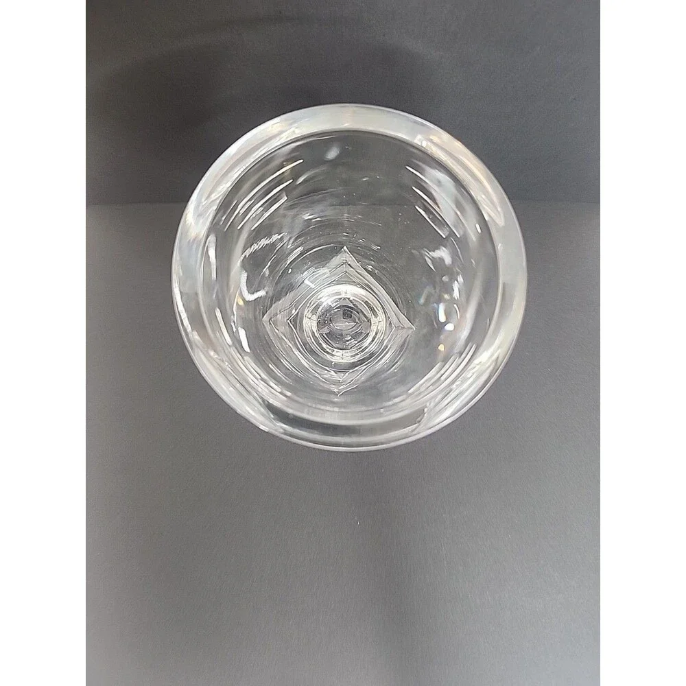 Waterford Crystal METROPOLITAN Vase 6” Art Deco Square Foot Ireland EUC